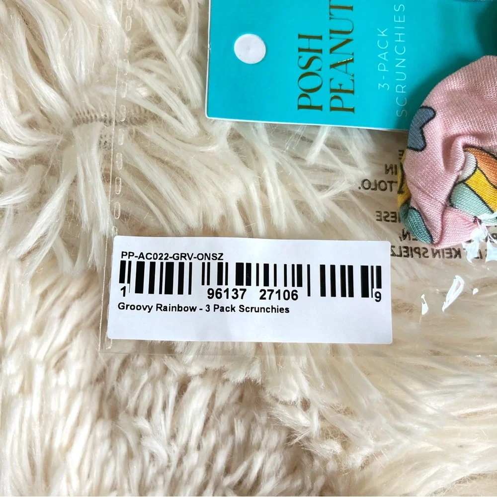 Posh Peanut Groovy Rainbow Scrunchie Set